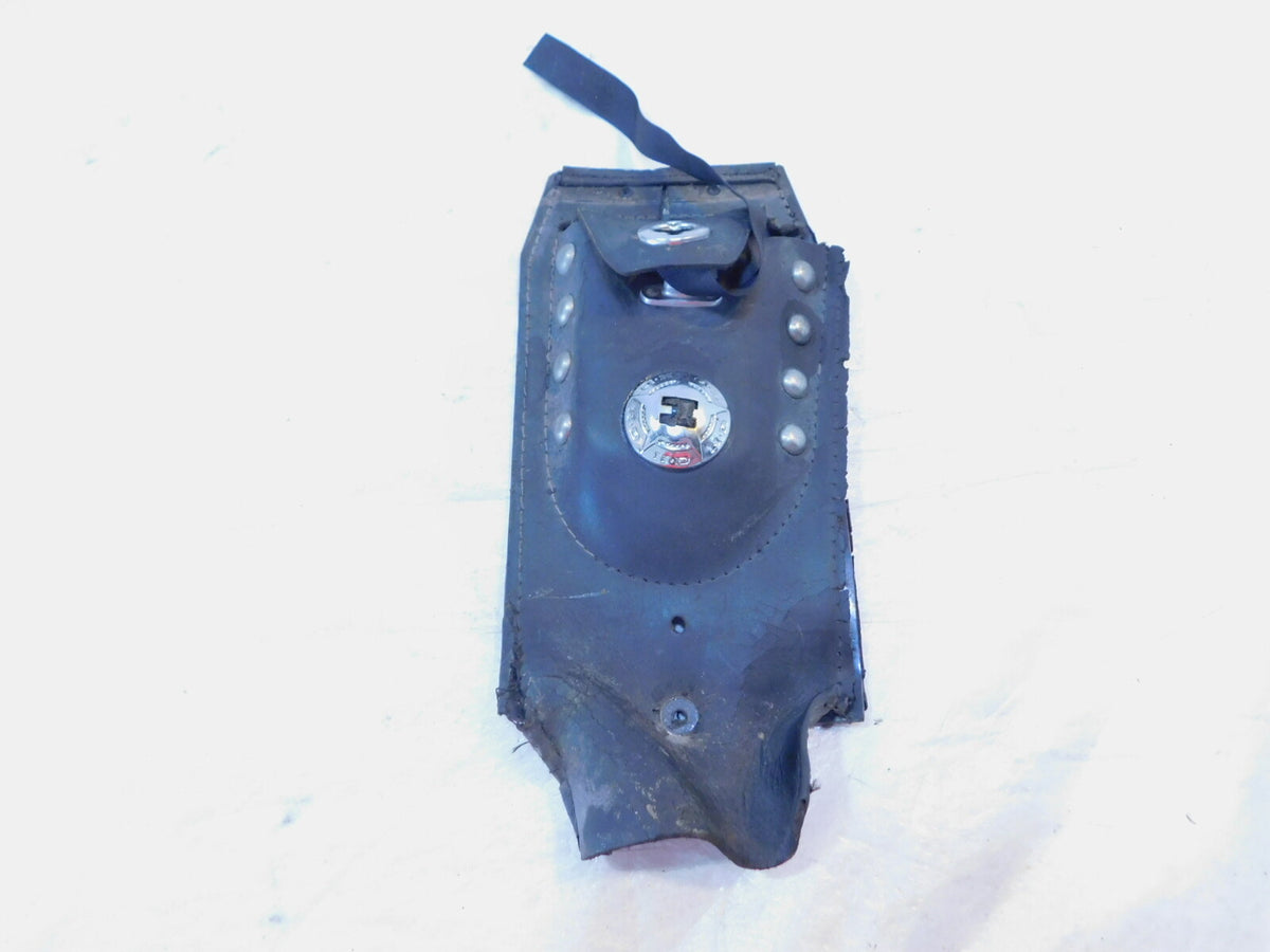 2001 Titan Phoenix ZRM ZSX EVO Softail Black Fuel Tank Dash Console Cover Pouch