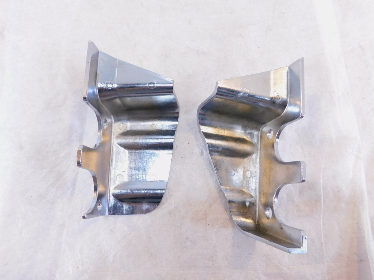 1994-2003 Harley Davidson Pair Front Rear Push Rod Pushrod Lifter Cover Trim - C3 Cycle