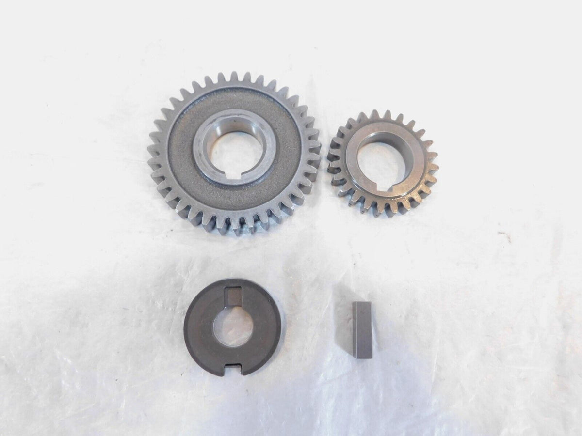 1983-2000 Yamaha XV500 Virago 535 XV535 Engine Crankshaft Oil Pump Primary Gears - C3 Cycle