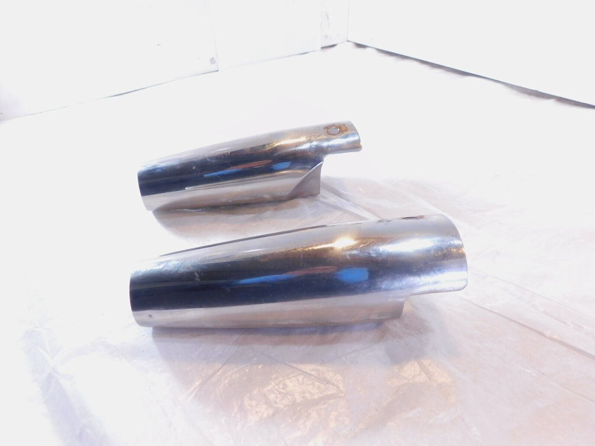 Kawasaki Vulcan 900 VN900 Classic & LT Upper Front Fork Steering Stem Covers - C3 Cycle