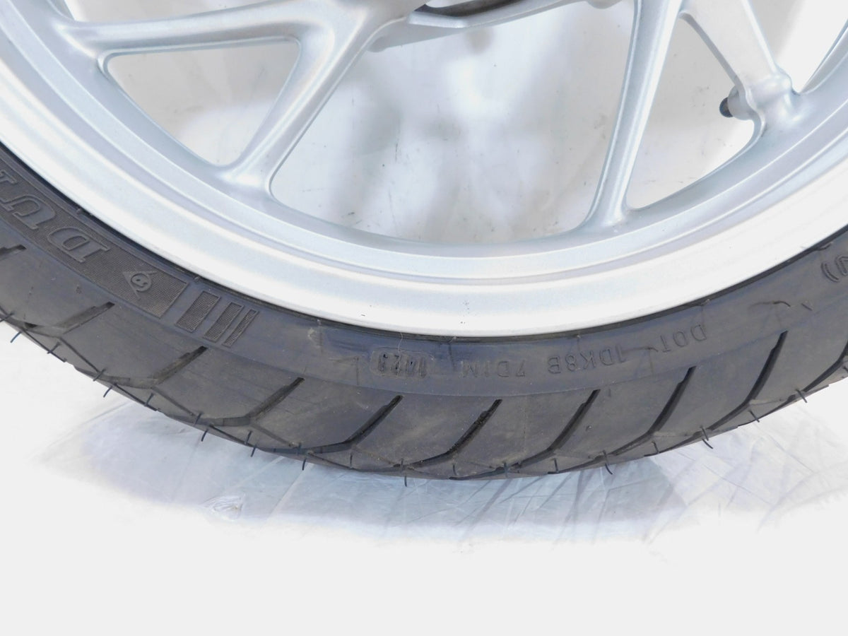2012-2018 BMW F800 F800GT Cast Silver Front Wheel Rim & Tire 5.5 X 17 - Bent - C3 Cycle