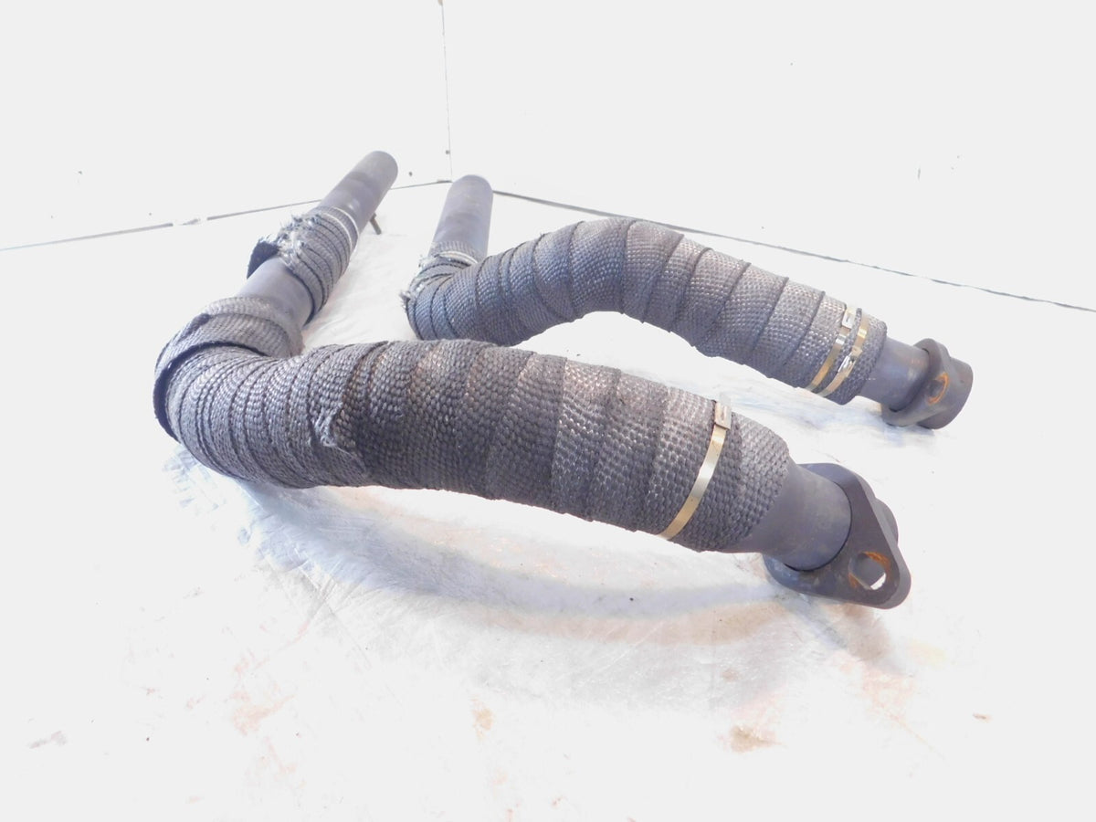 2004-2007 Honda Shadow 750 Aero VT750 Black Exhaust Header Pipe Mufflers - C3 Cycle