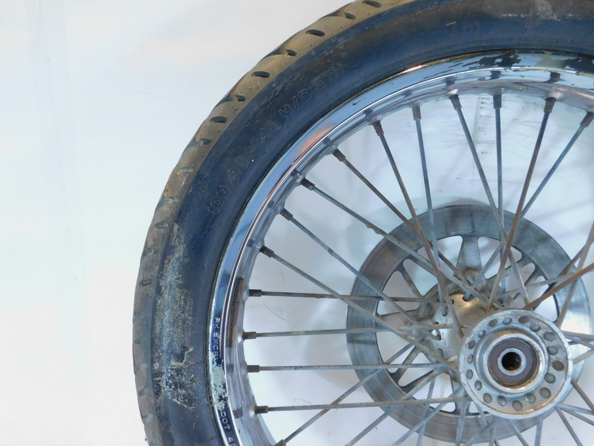 1986-2016 Suzuki Savage 650 LS650 Boulevard S40 Spoked Front Wheel Rim & Rotor - C3 Cycle