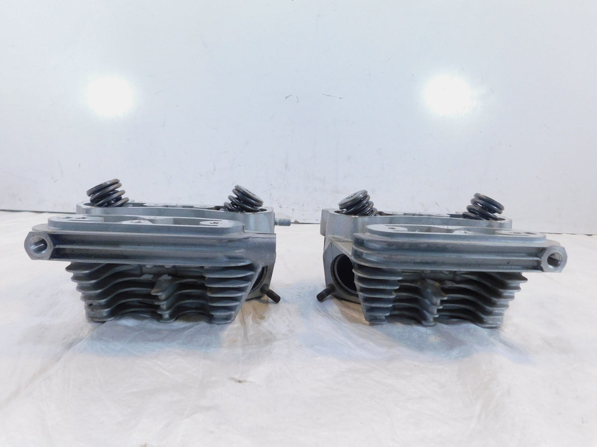Harley Davidson Sportster 883 Hugger & Custom Silver Cylinder Heads w/ Valves - C3 Cycle