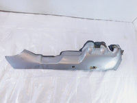 Honda GL1800 Goldwing 1800 Silver Right Exhaust Header Pipe Muffler Shield Cover - C3 Cycle