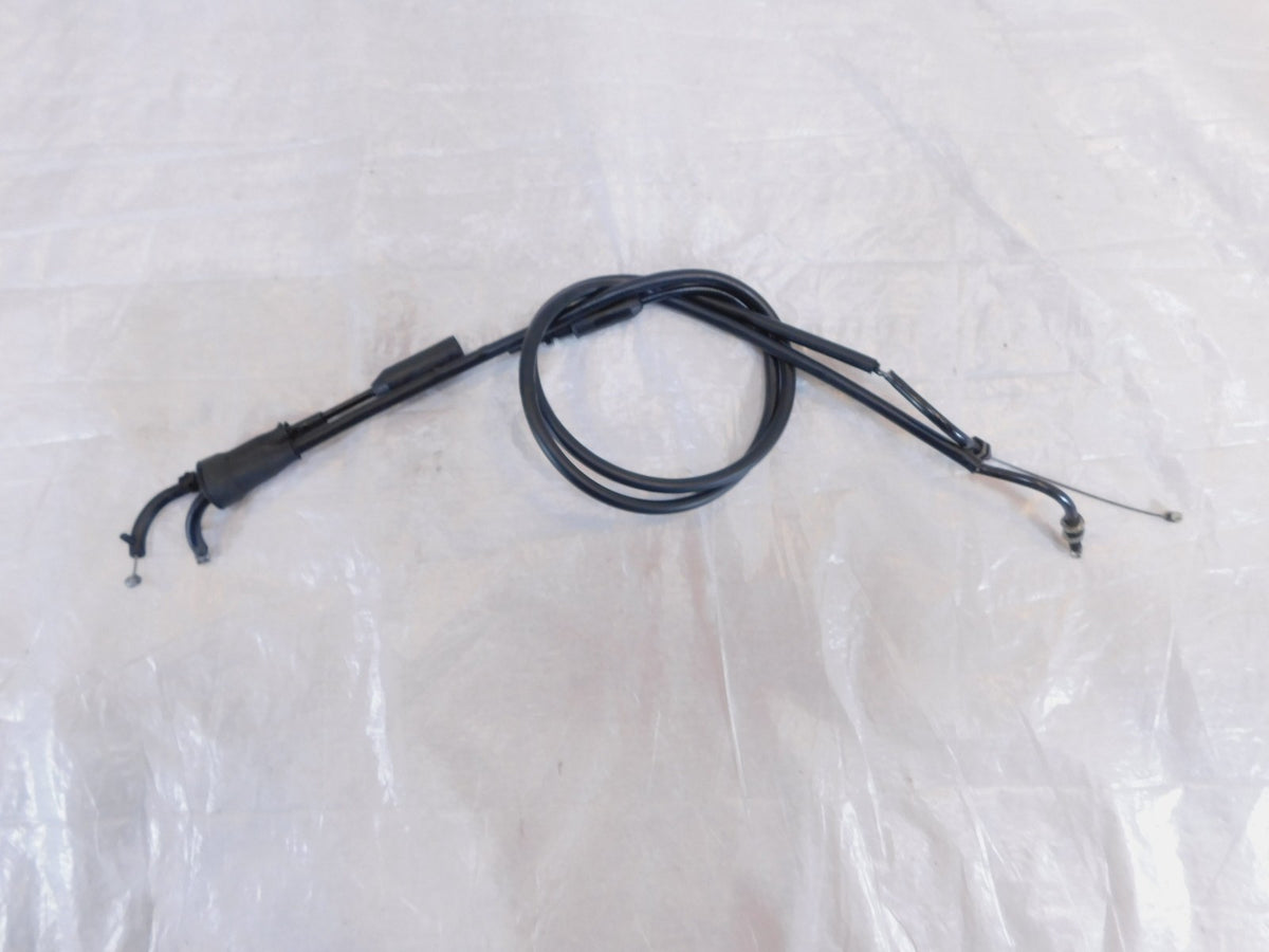2008-12 Triumph Street Triple 675 675R Handlebar Push/Pull Throttle Cable Lines - C3 Cycle