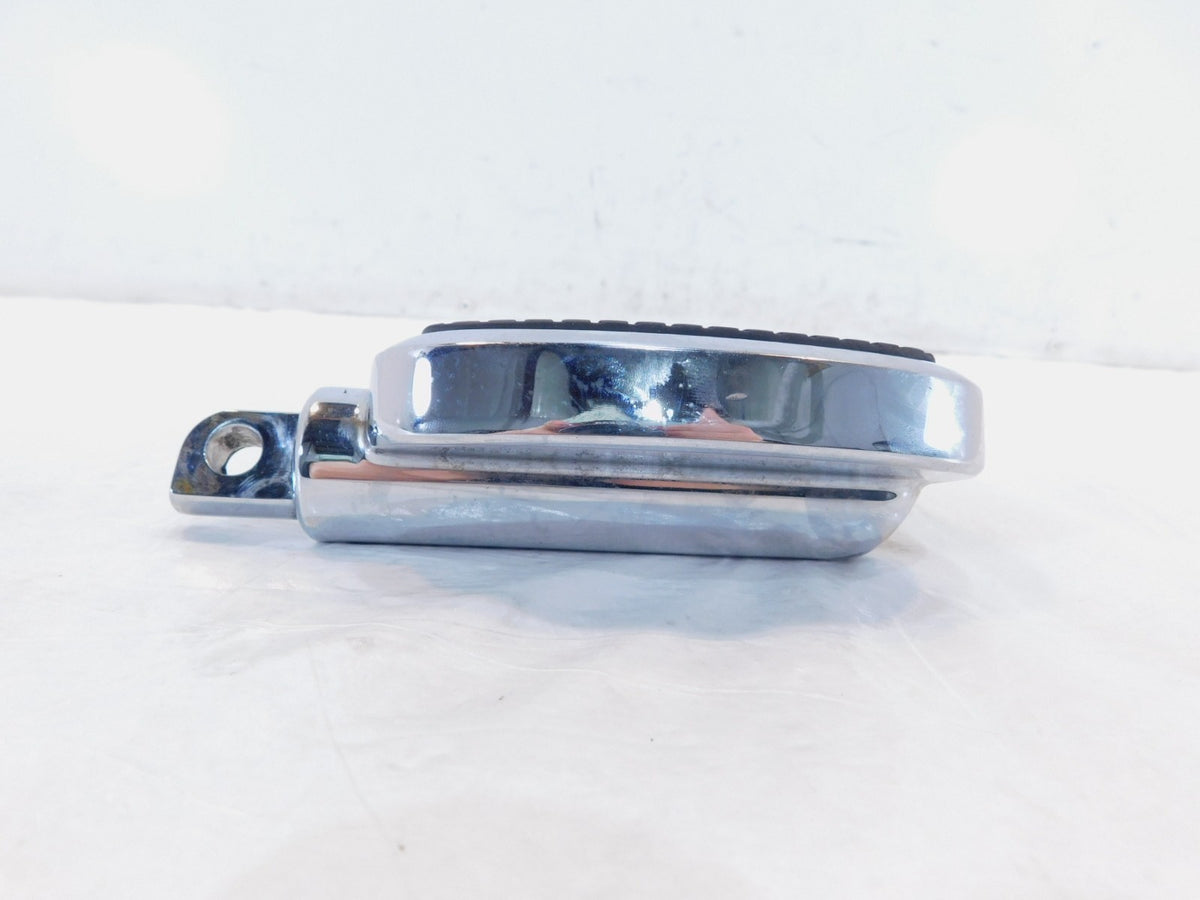 Harley Davidson FXR Dyna Sportster Softail Left Chrome Mini Footboard Foot Rest - C3 Cycle