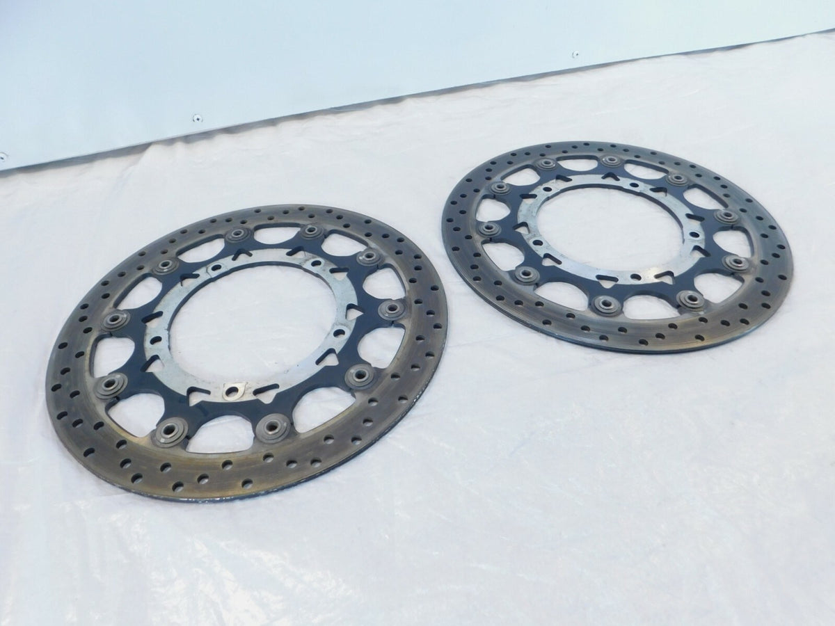 2007 07 & 2008 08 Yamaha YZFR1 YZF R1 Front Wheel Left/Right Disc Brake Rotors - C3 Cycle
