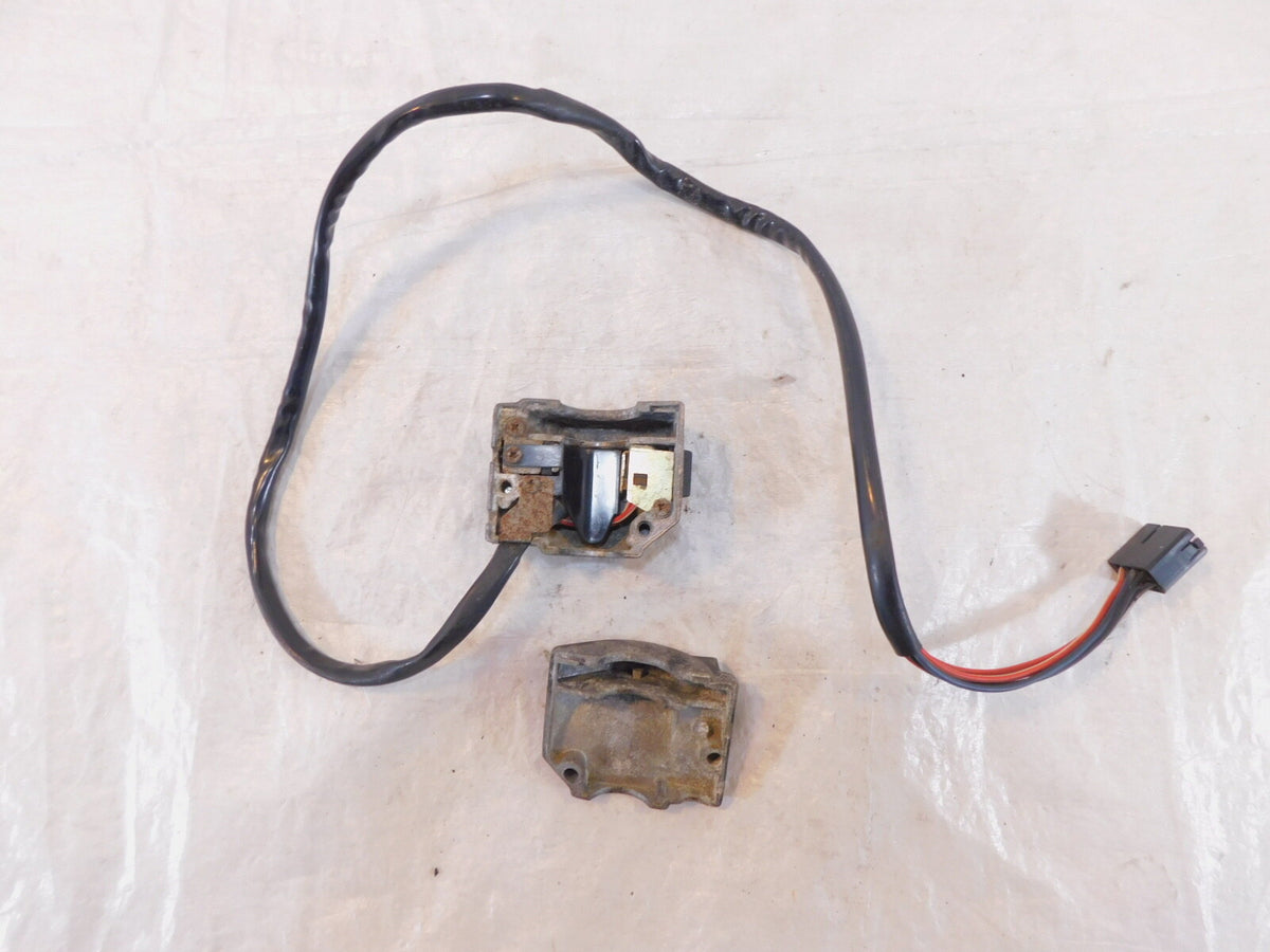 1982 82 Yamaha XJ750 Maxim 750 Black Engine Motor Stop/Start Handlebar Switches - C3 Cycle
