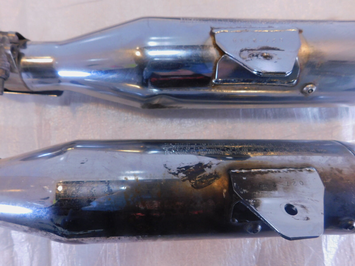 2001-2003 Indian Gilroy Scout Exhaust Header Pipes & Muffler System Bracket - C3 Cycle
