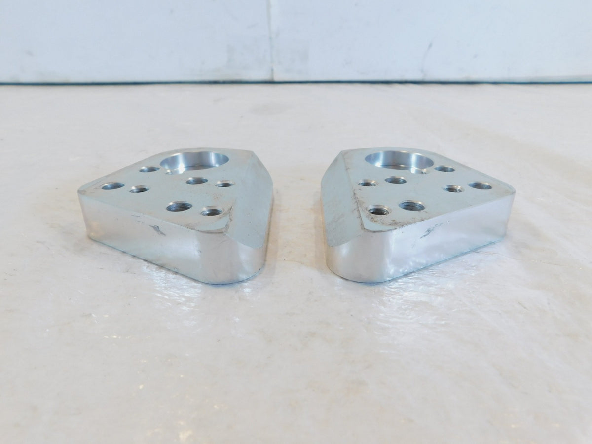 2005-2013 BMW R1200 R1200RT Left & Right Handlebar Riser Block Mount Brackets - C3 Cycle