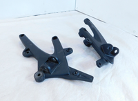 2009 & 2010 Buell 1125 1125R 1125CR Right Left Front Footrest Foot Peg Brackets - C3 Cycle