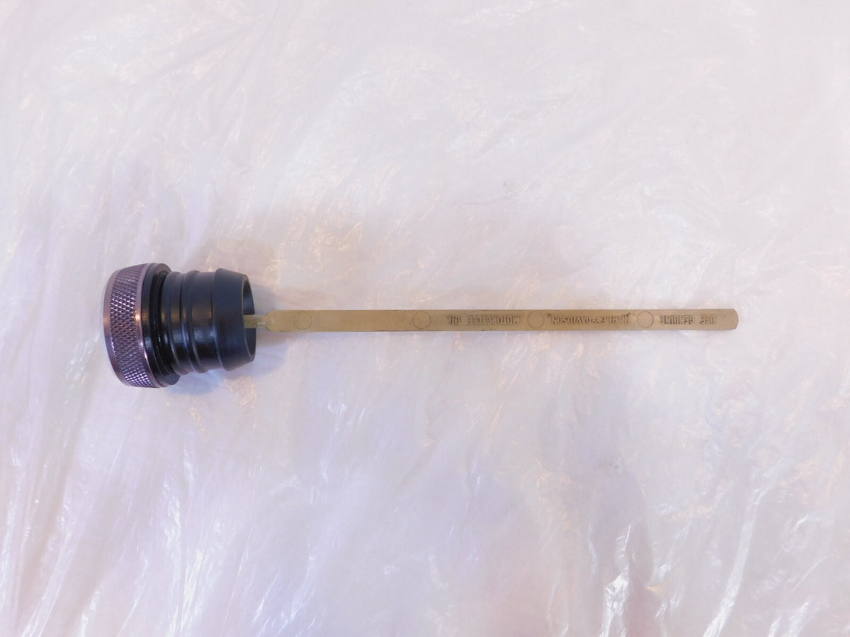 Harley Touring Road King Street & Electra Glide Black Engine Motor Oil Dipstick - C3 Cycle