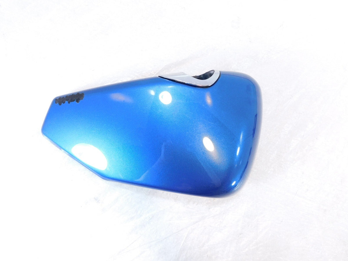 Harley Davidson Sportster 883 & 1200 Blue Oil Tank Right Side Cover Trim