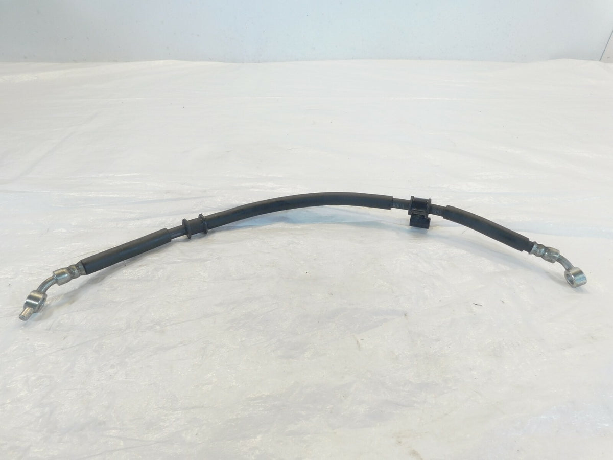 Kawasaki ER650 EX650 Ninja 650 Black Front Brake Left to Right Caliper Hose Line - C3 Cycle