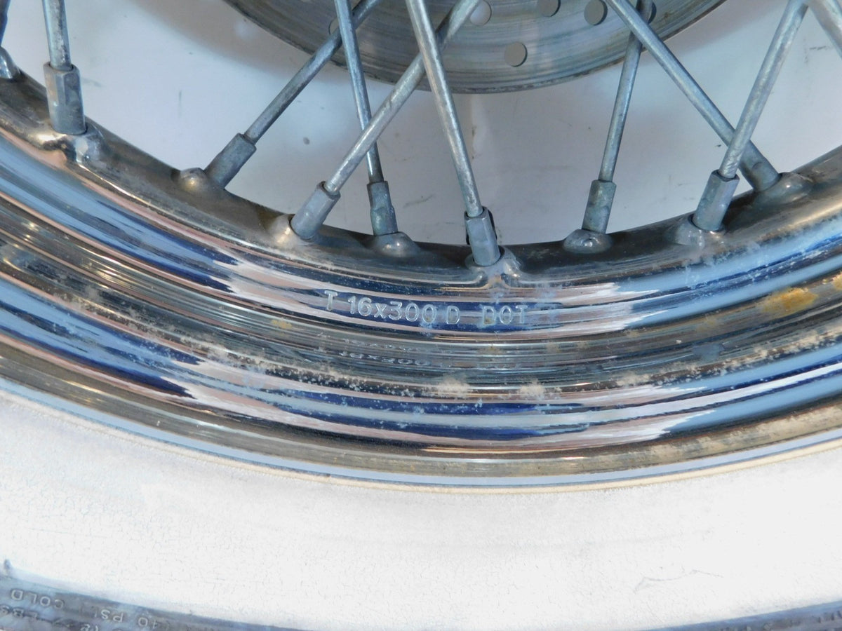 Harley Davidson Road King & Electra Glide Profile Laced Front Wheel Rim w/ Tire - C3 Cycle