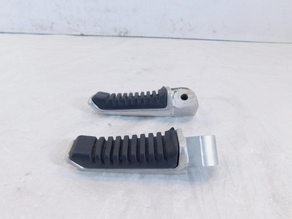 Ducati Sport Touring ST2 ST3 & ST4 Silver Rear Left/Right Footrest Foot Pegs - C3 Cycle