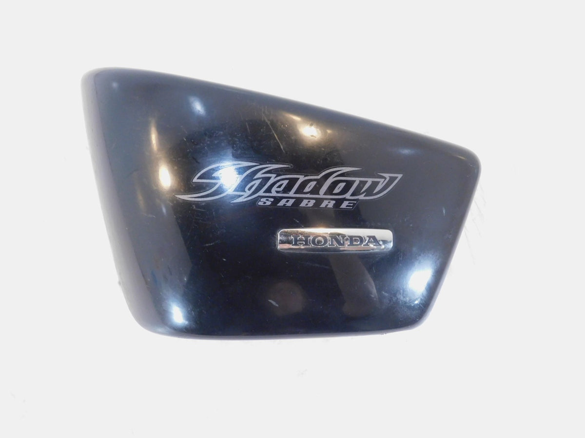 2005 Honda Shadow VT1100 VT1100C Sabre 1100 Black Left Side Frame Cover Fairing - C3 Cycle