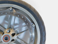2006-2010 Buell XB XB12 XB12X Ulysses Cast 6 Spoke Front Black Wheel Rim & Tire - C3 Cycle