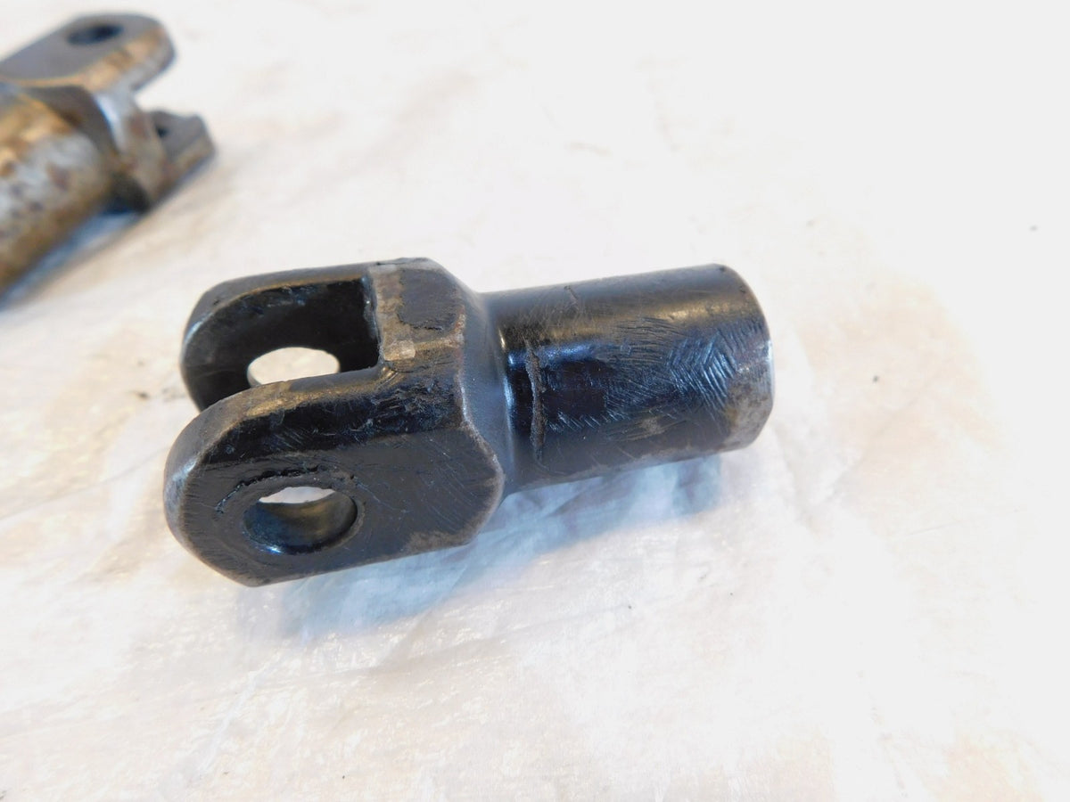 Harley Davidson Softail Deluxe Rear Passenger Footpeg Footrest Mount Brackets - C3 Cycle