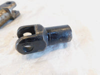 Harley Davidson Softail Deluxe Rear Passenger Footpeg Footrest Mount Brackets - C3 Cycle