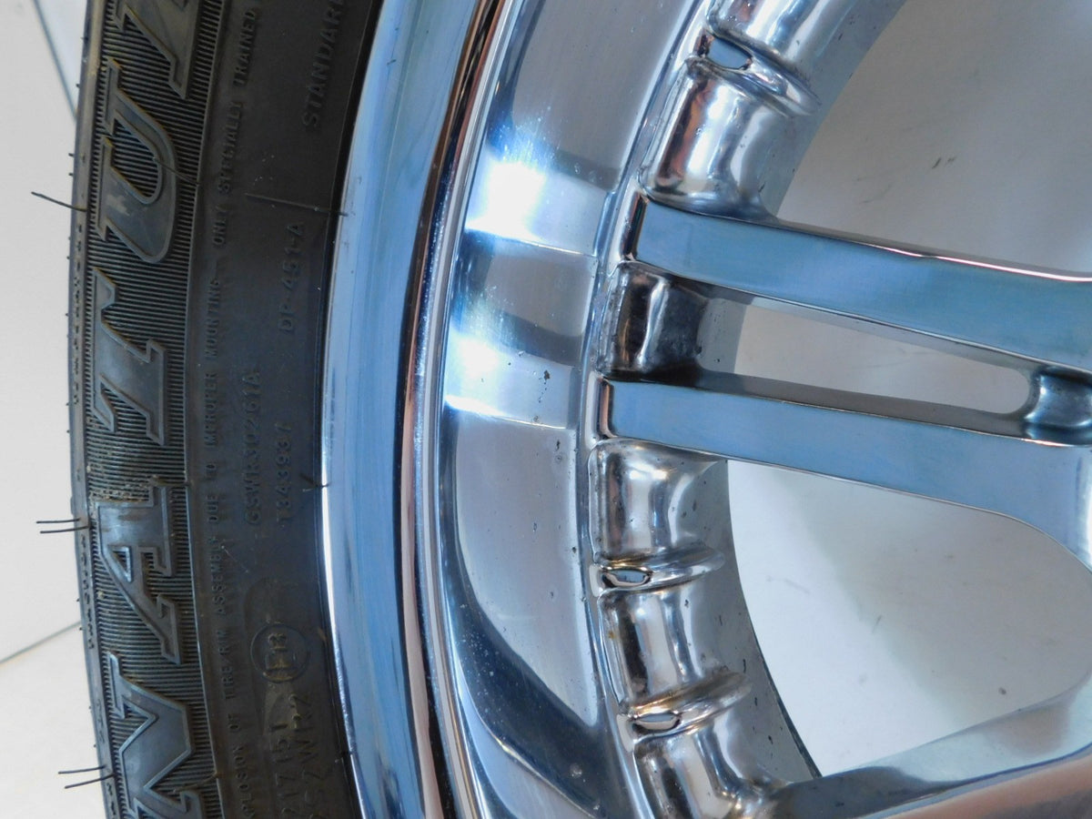Harley Tri Glide Ultra Classic & Freewheeler Trike Chrome Rear Wheel Rim & Tire - C3 Cycle