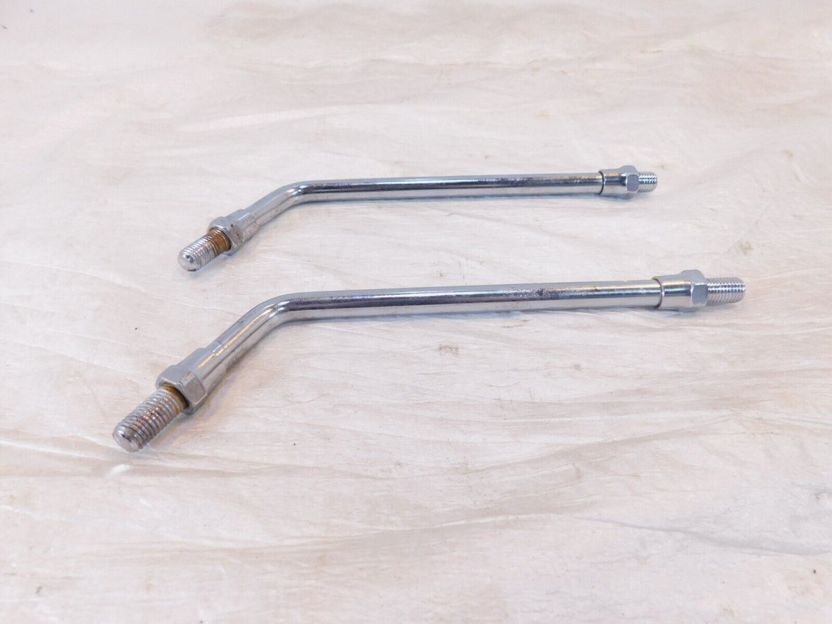 1992-1995 Suzuki Intruder 800 VS800 Chrome Front Left & Right Side Mirror Stems - C3 Cycle