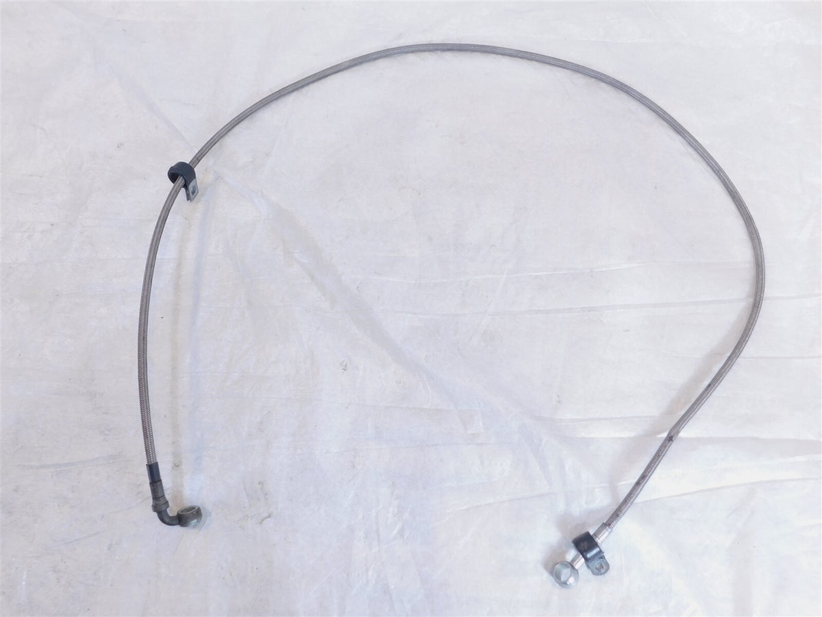 Harley Dyna Wide Glide Super Glide & Low Rider Braided Front Brake Line Hose - C3 Cycle