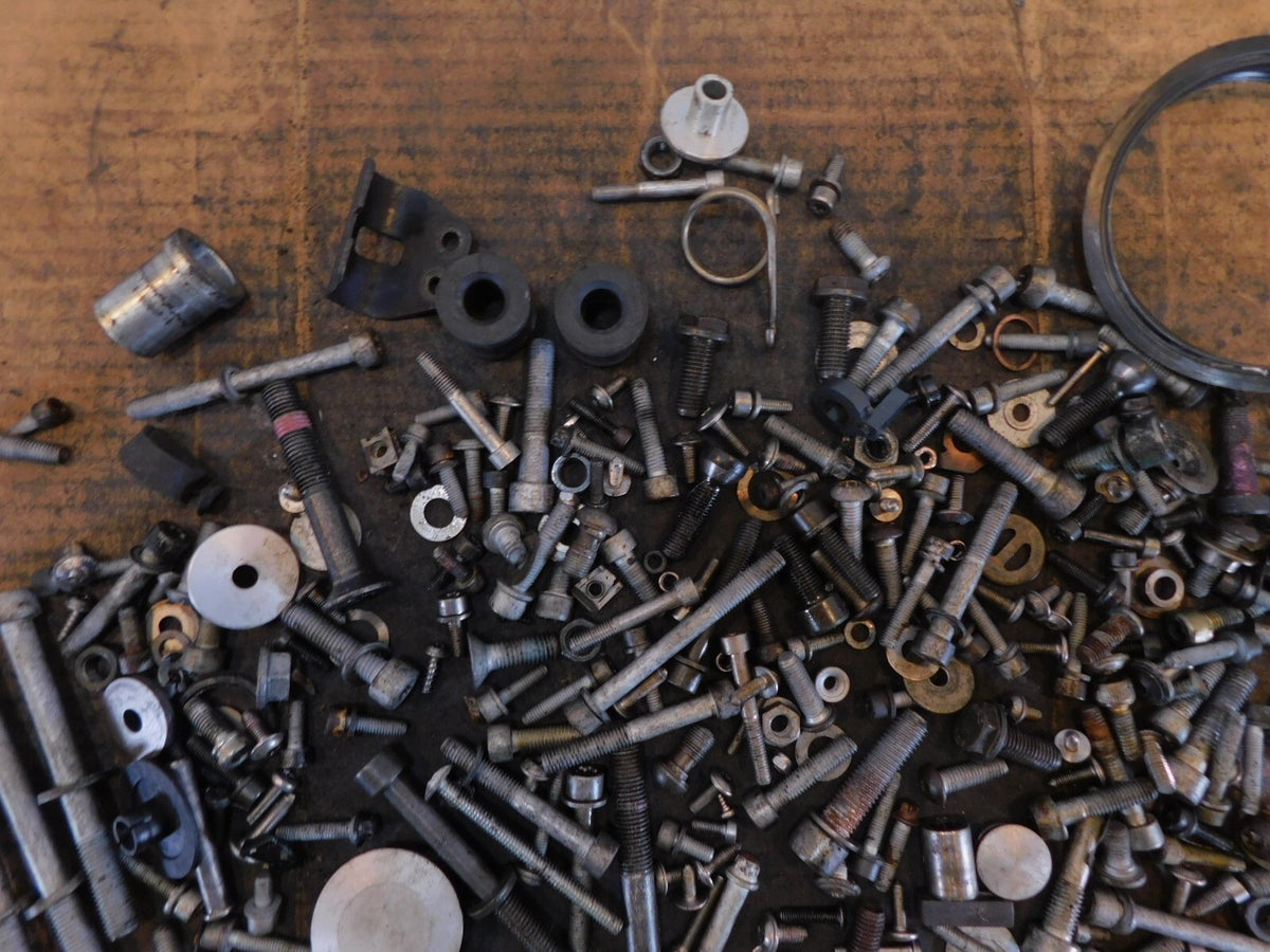2005 05 BMW R1200ST R1200 ST Misc Nuts Bolts Brackets Hardware Parts Box Lot - C3 Cycle