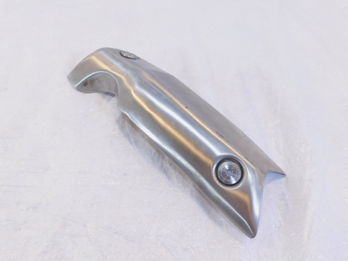 2013-2016 Triumph Street Triple R RX Exhaust Muffler Pipe Heat Shield Guard - C3 Cycle