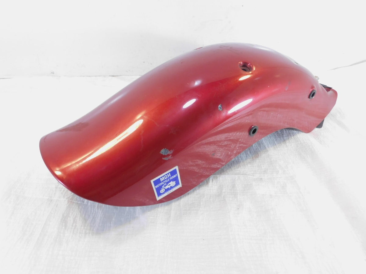 1999-2007 Honda Shadow VT600CD Deluxe Red Rear Wheel Cover Mud Guard Fender - C3 Cycle