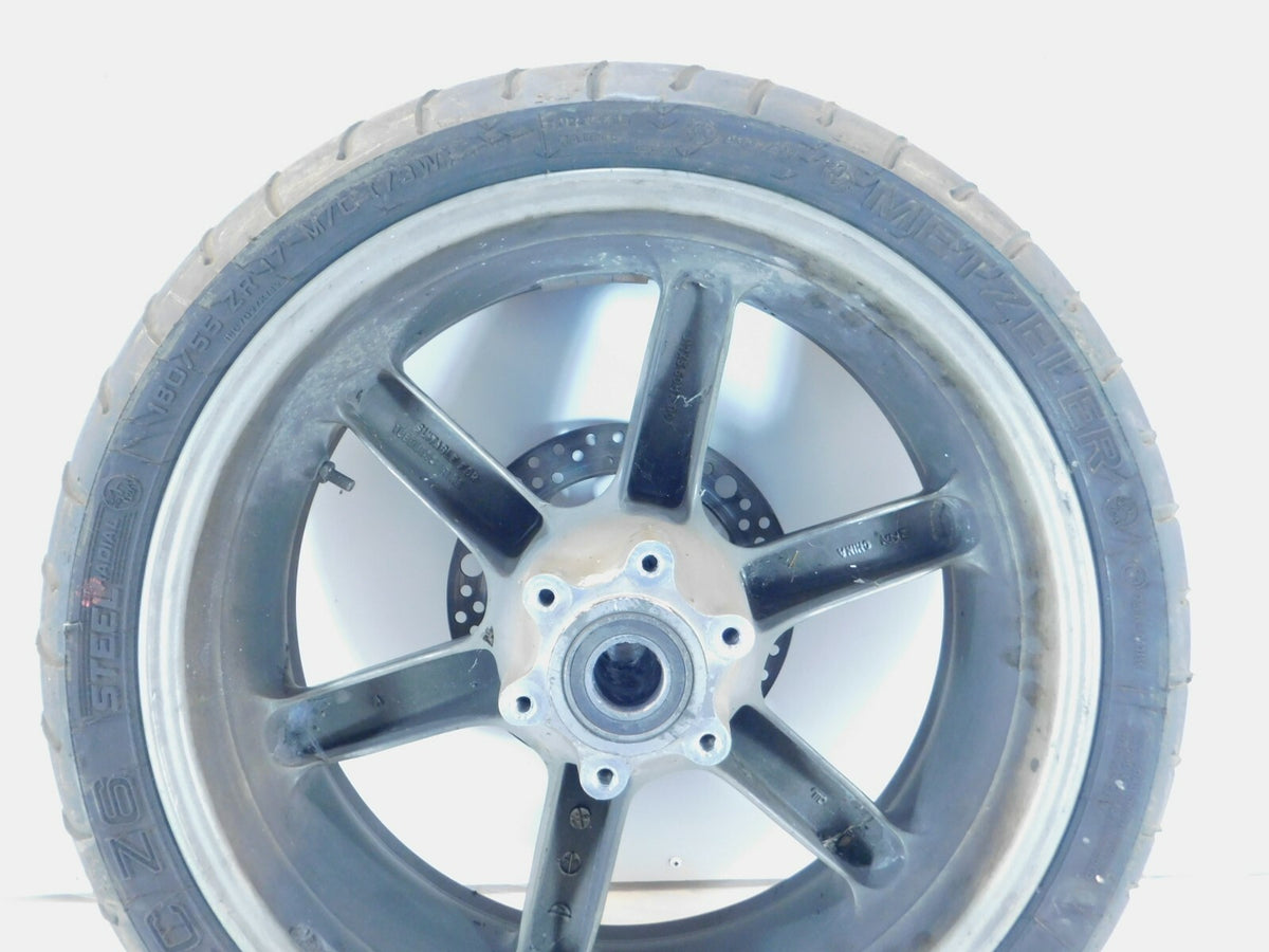2007-2009 Buell XB XB12 XB12X Ulysses Cast 6 Spoke Rear Wheel Rim Tire & Rotor - C3 Cycle