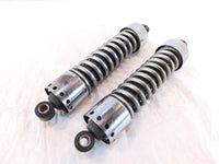 Harley Davidson Dyna Super Glide Wide Glide Chrome 12.75" Shock Absorbers - BENT