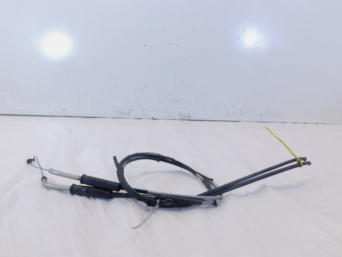 Pair Harley Davidson Sportster 883 Hugger & XLH 1200 Throttle & Idle Cable Lines - C3 Cycle