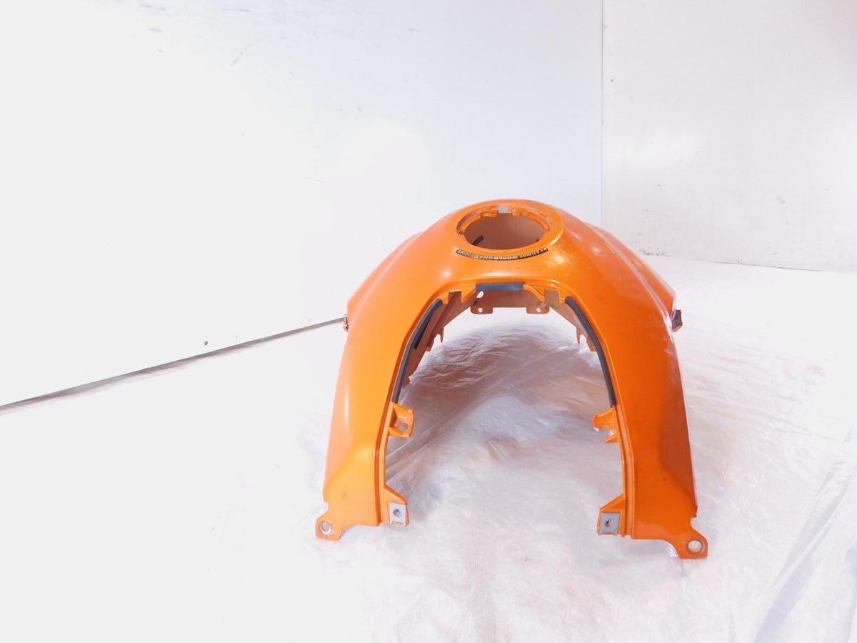 2007-2009 Aprilia Shiver 750 SL750 Orange Gas Petrol Fuel Tank Cover Cowling - C3 Cycle