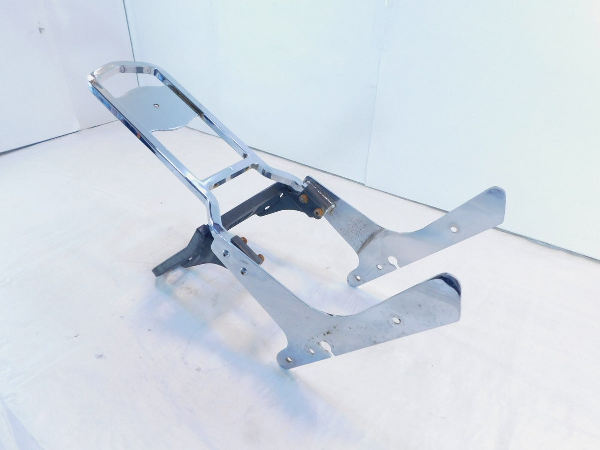 04-18 Harley Sportster 883 & 1200 Rear Passenger Backrest Sissybar Luggage Rack - C3 Cycle