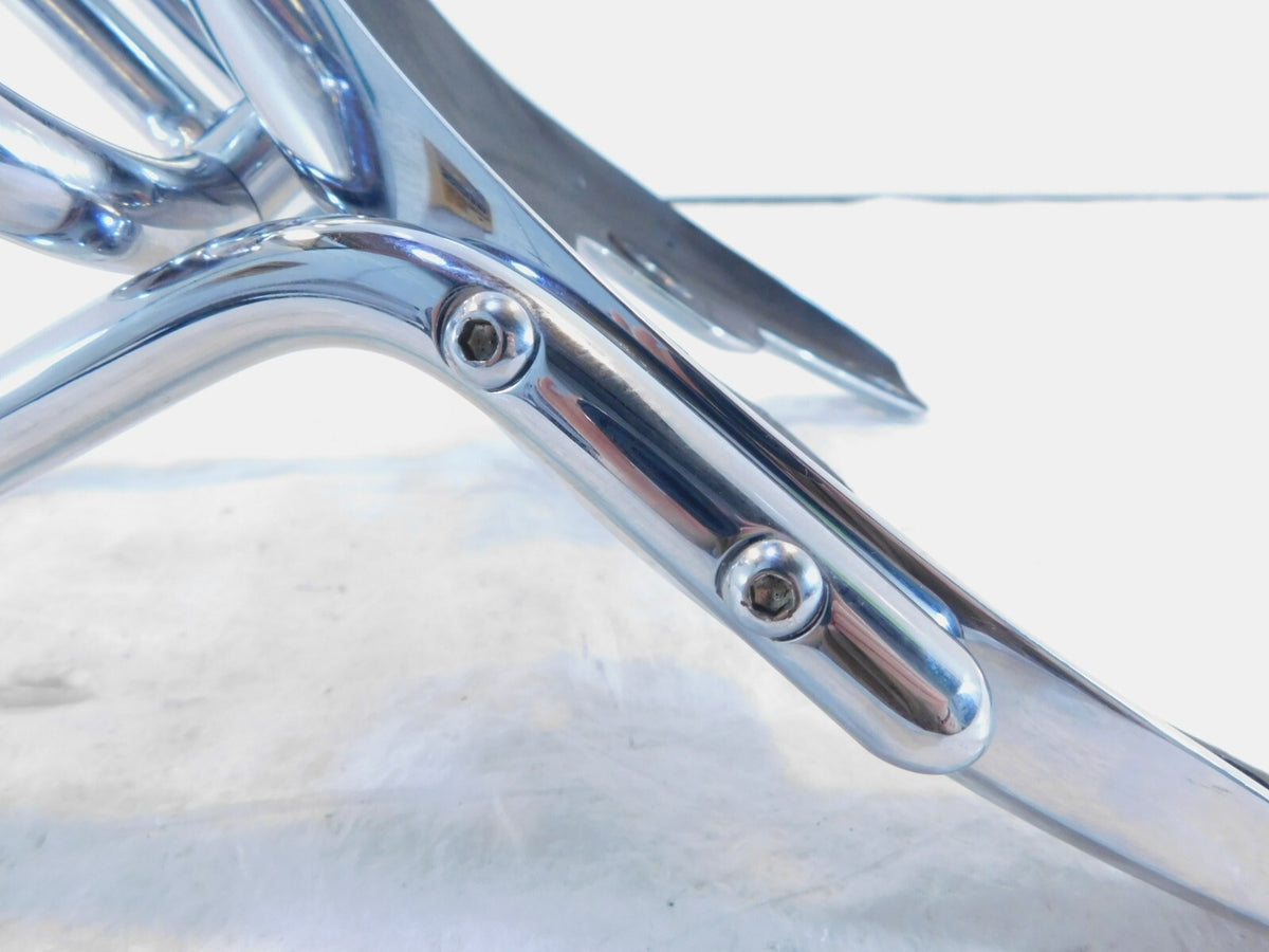 02-06 Harley Davidson V-Rod VRSC VRSCA Chrome Rear Passenger Back Rest Sissybar - C3 Cycle