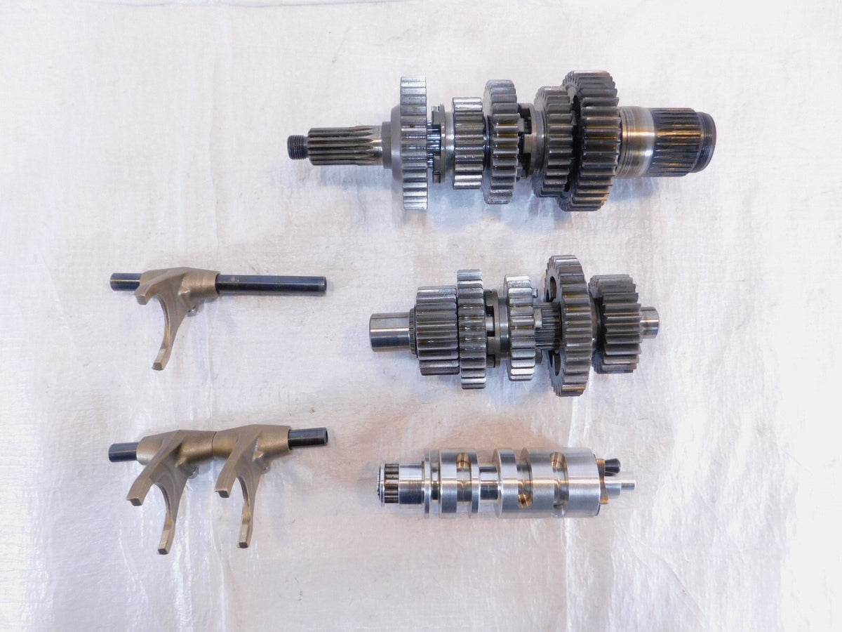 Buell XB XB9 XB12 Firebolt & Lightning Transmission Gears & Shifter Forks & Drum - C3 Cycle