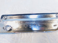Harley Touring Road King Electra Street Glide Chrome Left Saddlebag Latch Cover - C3 Cycle