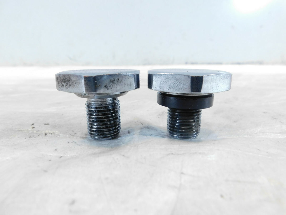 01 2001 02 2002 & 03 2003 Indian Gilroy Spirit Front Fork Tube End Plug Caps - C3 Cycle