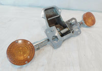 82 Honda CB650SC Nighthawk 650 Rear Fender License Plate Holder Turn Signal Bar - C3 Cycle