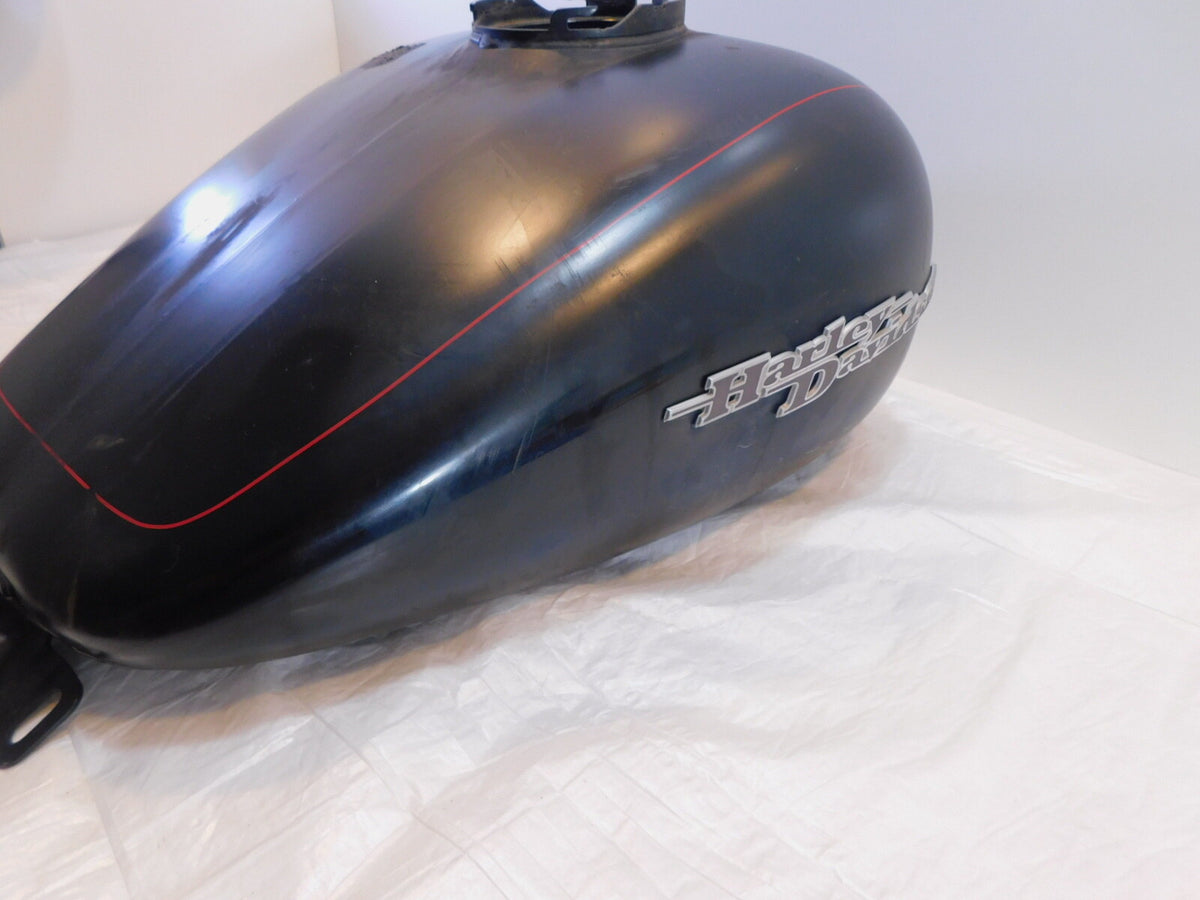 Harley Davidson Road & Street & Electra Glide Denim Black Fuel Gas Petrol Tank - C3 Cycle