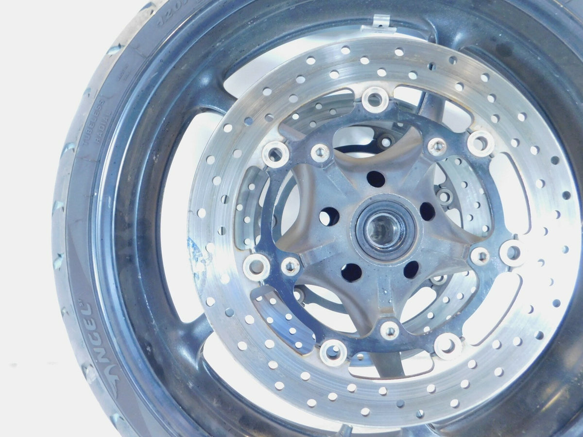Yamaha YZFR6S YZF R6S & YZFR6 R6 & FZ6 FZ-6 Front Drive Wheel Rim Tire & Rotors - C3 Cycle