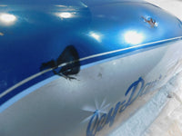 1995 Harley Davidson Sportster XLH 1200 Blue & Silver Fuel Gas Petrol Tank - C3 Cycle