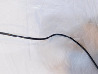 Harley Davidson Touring Road King Black Rear Shock Absorber Air Hose Line Pipes