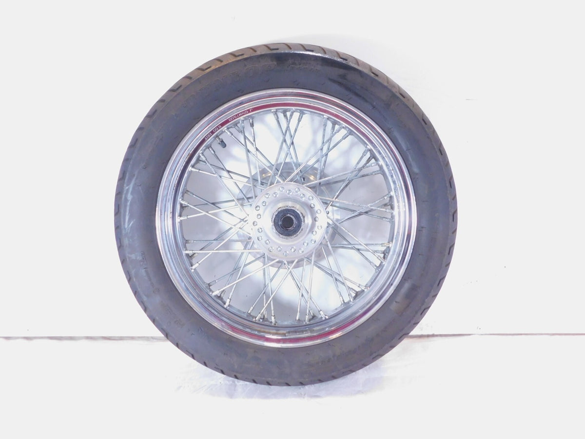 1998-2002 Honda VT1100 VT1100C3 Shadow Aero 1100 Chrome Front Wheel Rim & Hub - C3 Cycle
