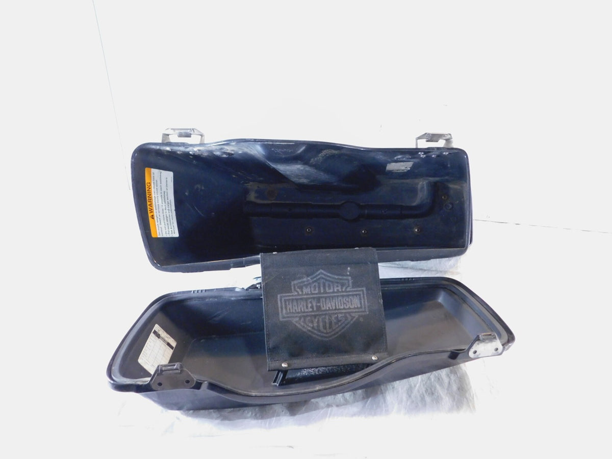 Harley Davidson Road King Street & Electra Glide Black Left Saddlebag - C3 Cycle