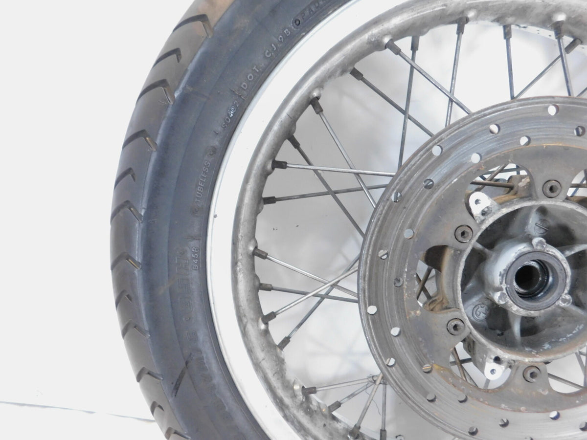 BMW F650GS G650GS & Dakar Sertao Spoked Laced Rear Wheel Rim w/ Tire & Rotor - C3 Cycle