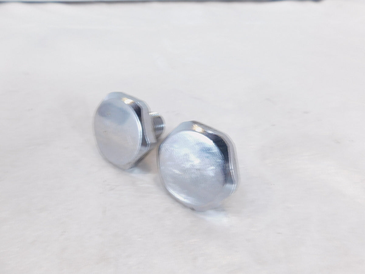 Two Harley Davidson Touring Dyna & Softail Wide Glide Front Fork Tube Plug Caps - C3 Cycle