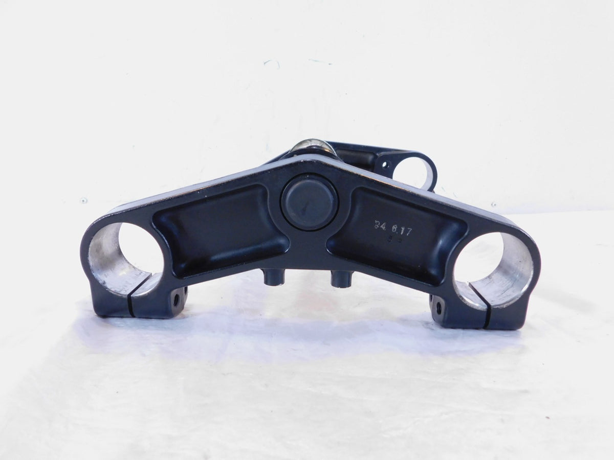 1991-1995 Triumph Trophy 900 & 1200 Black Front Fork Triple Tree Steering Stem - C3 Cycle